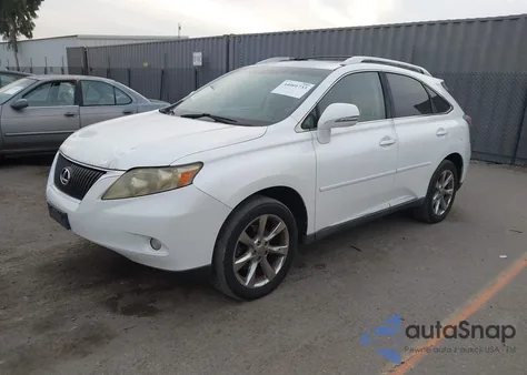 2010 Lexus Rx 350 z USA, uszkodzony, nr VIN JTJZK1BAXA2405718
